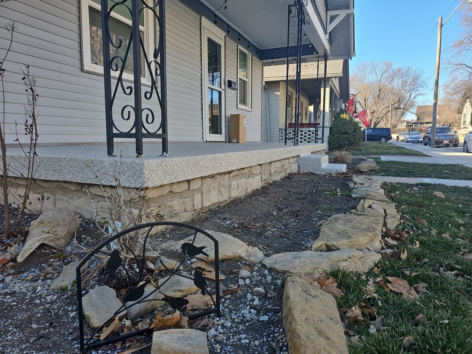 front porch polyurea- Why Spring is the Perfect Time to Coat Your Concrete in Kansas City